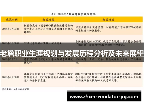 老詹职业生涯规划与发展历程分析及未来展望